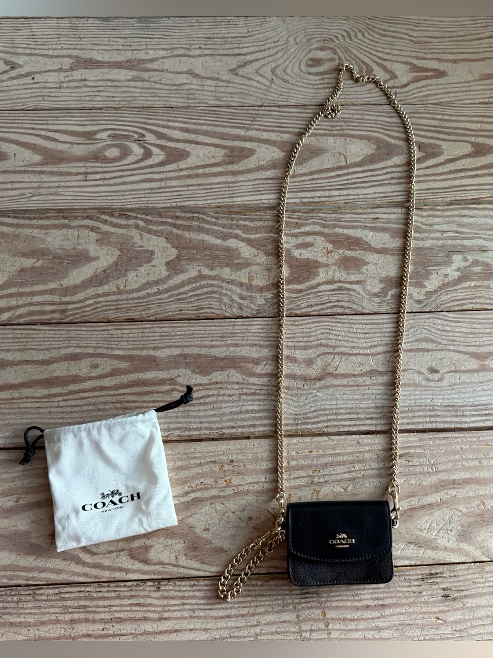 Coach Mini Wallet on Chain
